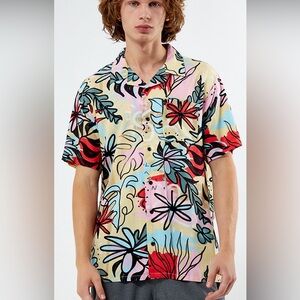 Volcom Men's Purestone Short Sleeve Button Up